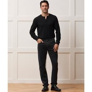 Todd Snyder Pants Mens Corduroy 5 Pocket Stretch Cord In Pitch Black 33×32